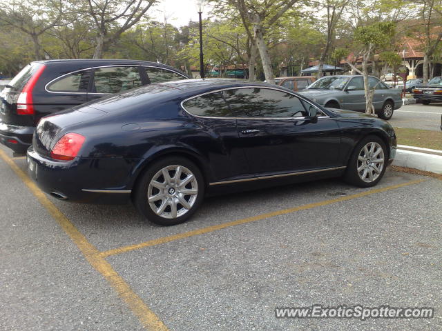 Bentley Continental spotted in Kuala Lumpur, Malaysia