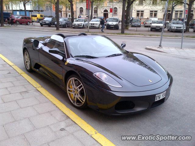 Ferrari F430 spotted in Stockholm, Sweden