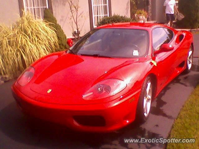 Ferrari 360 Modena spotted in Brick, New Jersey