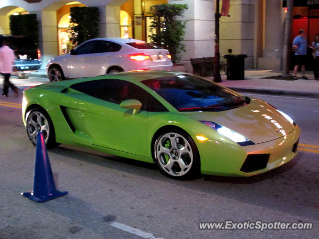 Lamborghini Gallardo spotted in West Palm Beach, Florida