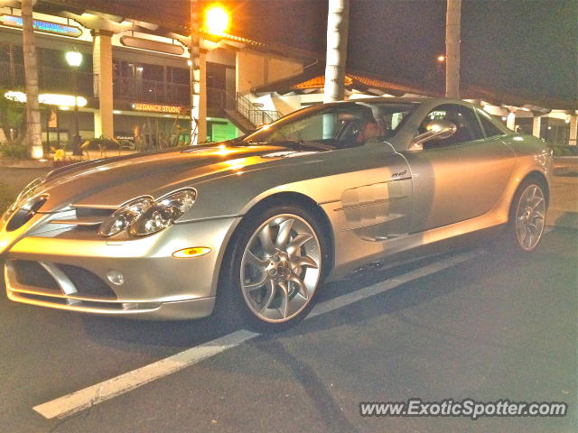 Mercedes SLR spotted in Solana Beach, California