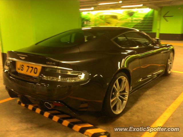 Aston Martin DBS spotted in Hong Kong, China