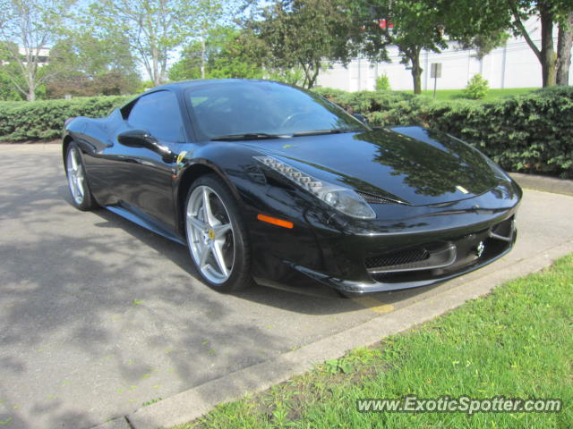 Ferrari 458 Italia spotted in Wayne, New Jersey