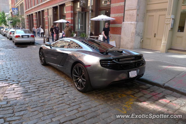 Mclaren MP4-12C spotted in Manhattan, New York