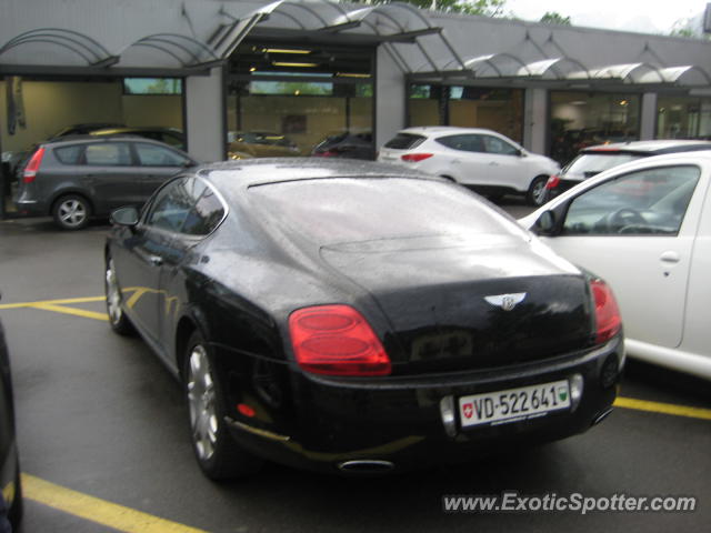 Bentley Continental spotted in Montreux, Switzerland
