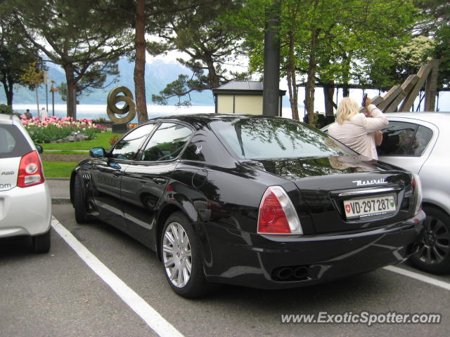 Maserati Quattroporte spotted in Montreux, Switzerland