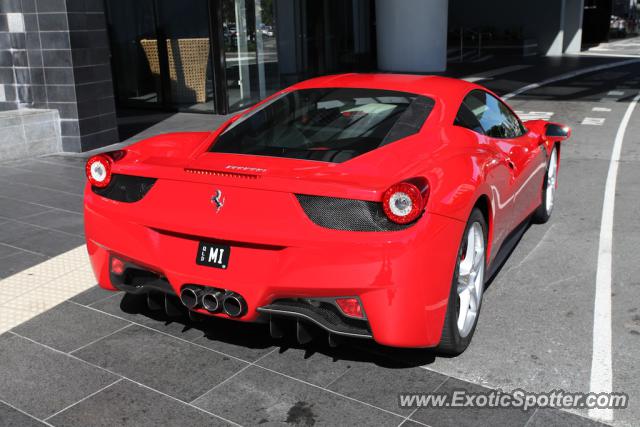 Ferrari 458 Italia spotted in Gold Coast, Australia