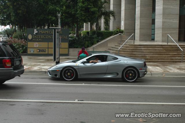 Ferrari 360 Modena spotted in Miami, Florida