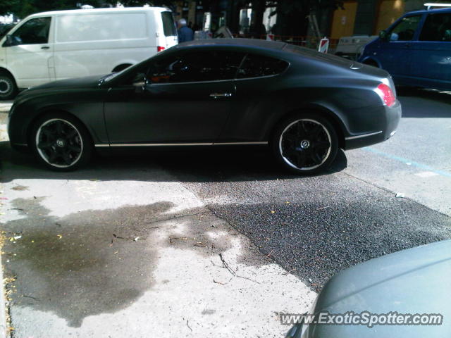 Bentley Continental spotted in Czech, Paraguay
