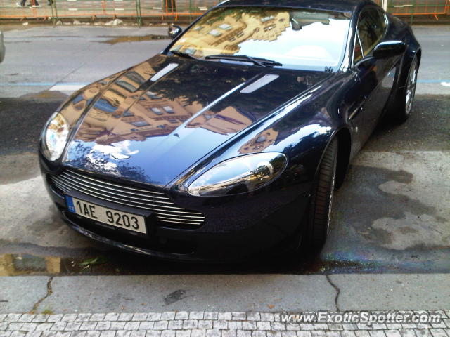 Aston Martin Vantage spotted in Czech, Paraguay