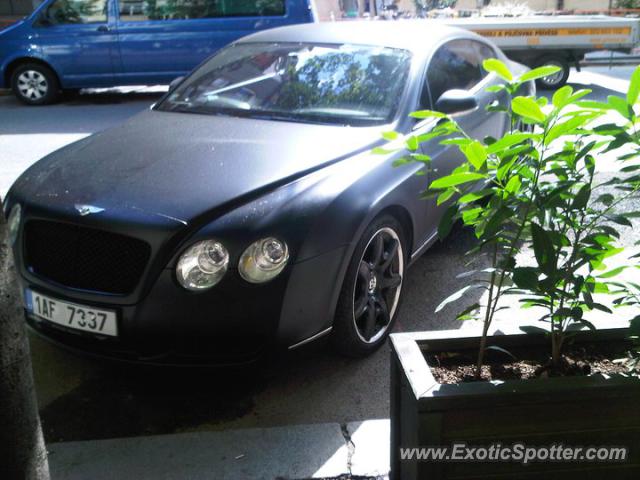 Bentley Continental spotted in Czech, Paraguay