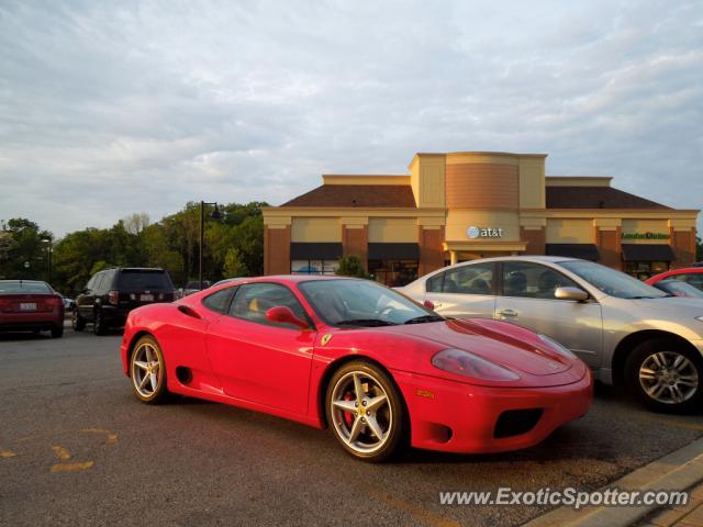 Ferrari 360 Modena spotted in Deer Park, Illinois