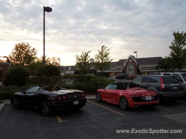 Audi R8 spotted in Barrington, Illinois