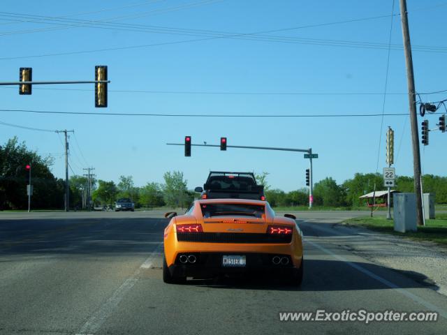 Lamborghini Gallardo spotted in Barrington, Illinois