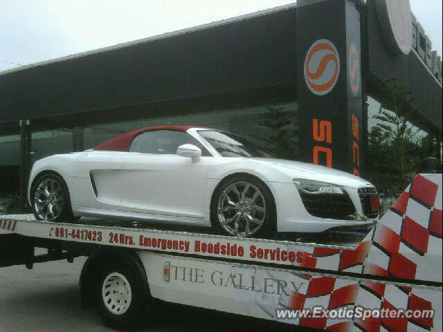 Audi R8 spotted in Bangkok, Thailand