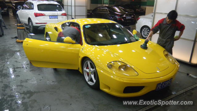 Ferrari 360 Modena spotted in SHANGHAI, China