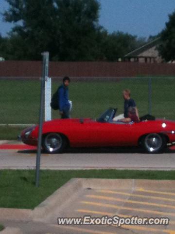 Jaguar E-Type spotted in Dallas, Texas