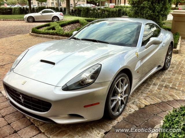 Ferrari California spotted in Atlanta, Georgia