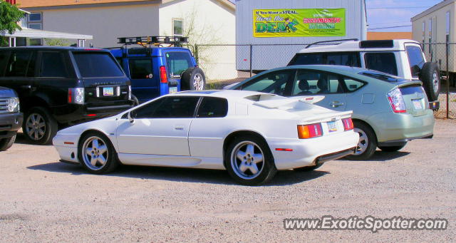 Lotus Esprit spotted in Tucson, Arizona