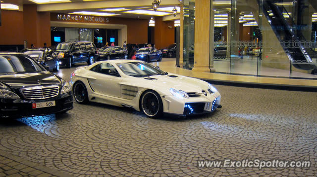 Mercedes SLR spotted in Dubai, United Arab Emirates