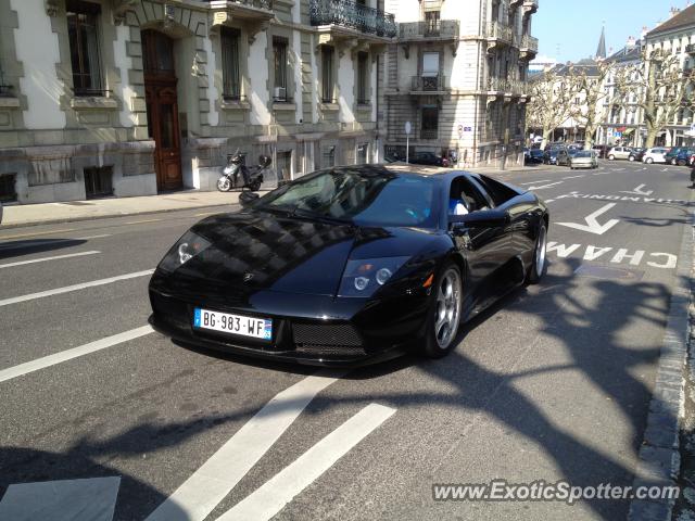 Lamborghini Murcielago spotted in Geneva, Switzerland