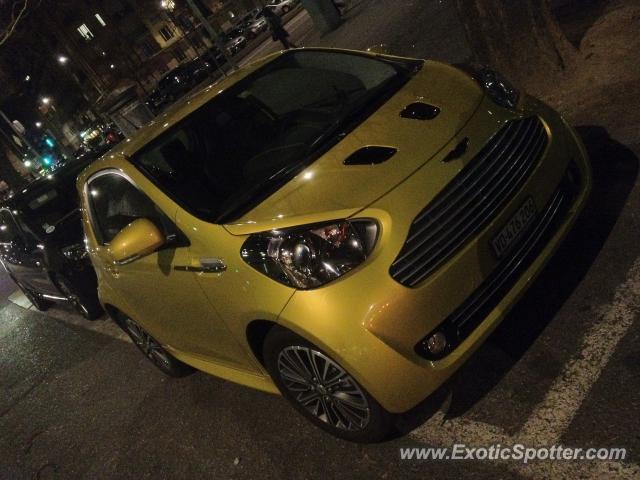 Aston Martin Cygnet spotted in Geneva, Switzerland