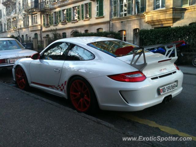Porsche 911 GT3 spotted in Geneva, Switzerland