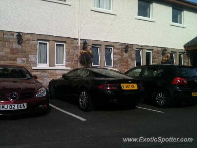 Aston Martin DB9 spotted in Loch Lomond, United Kingdom