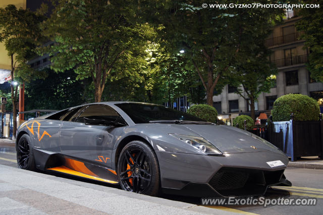 Lamborghini Murcielago spotted in Paris, France