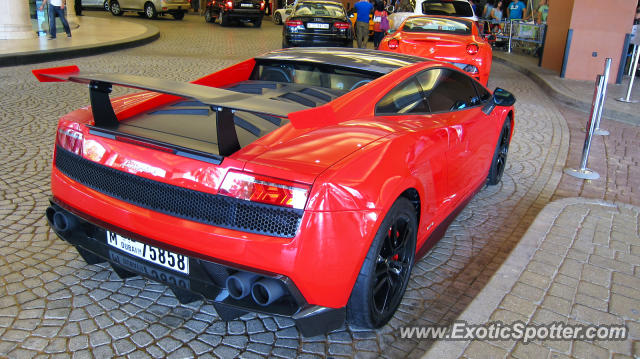 Lamborghini Gallardo spotted in Dubai, United Arab Emirates