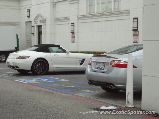 Mercedes SLS AMG spotted in Los Angeles, California