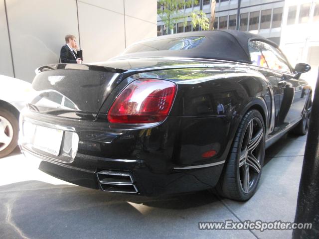 Bentley Continental spotted in Chicago, Illinois