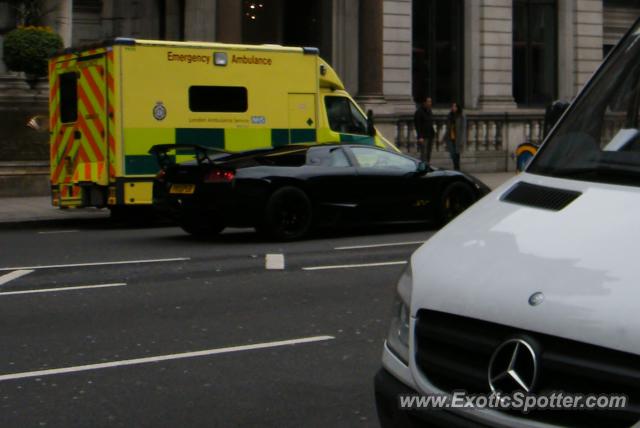 Lamborghini Murcielago spotted in London, United Kingdom