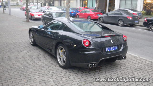 Ferrari 599GTB spotted in SHANGHAI, China