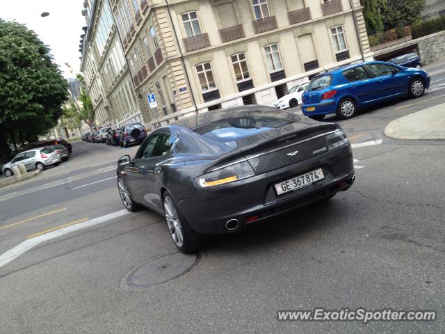 Aston Martin Rapide spotted in Geneva, Switzerland