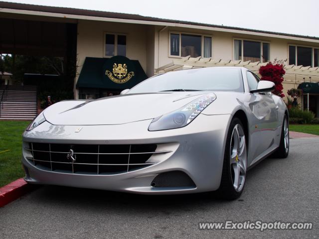 Ferrari FF spotted in Pebble Beach, California