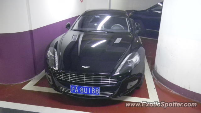 Aston Martin Rapide spotted in SHANGHAI, China