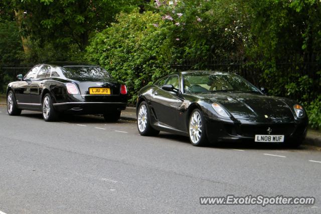 Ferrari 599GTB spotted in London, United Kingdom