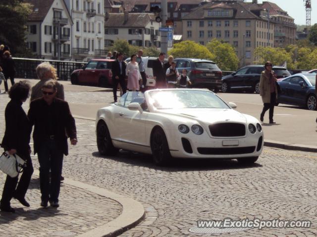 Bentley Continental spotted in Zurich, Switzerland