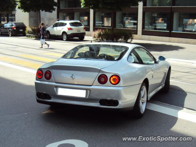 Ferrari 550 spotted in Zurich, Switzerland