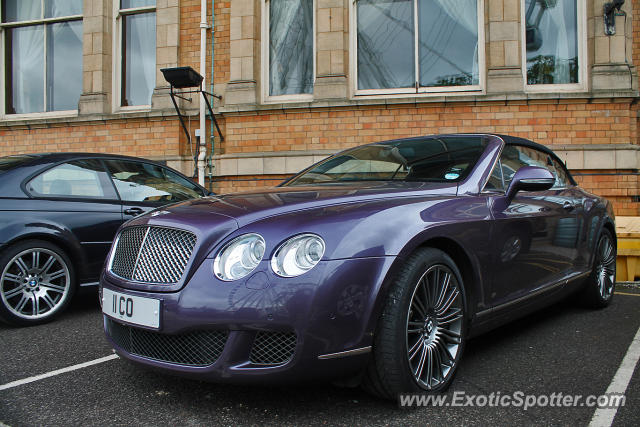 Bentley Continental spotted in York, United Kingdom