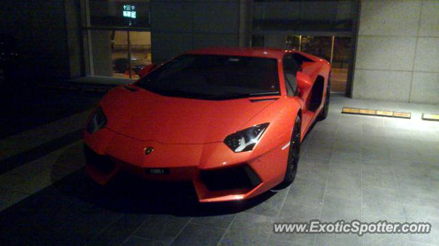 Lamborghini Aventador spotted in Kuala Lumpur, Malaysia