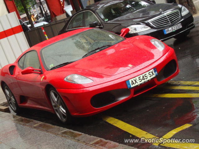 Ferrari F430 spotted in Paris, France