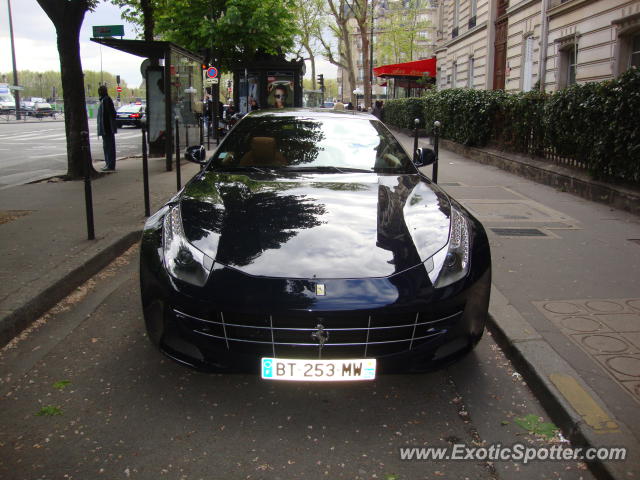 Ferrari FF spotted in Paris, France