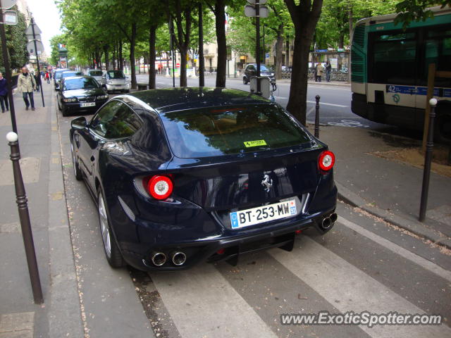 Ferrari FF spotted in Paris, France