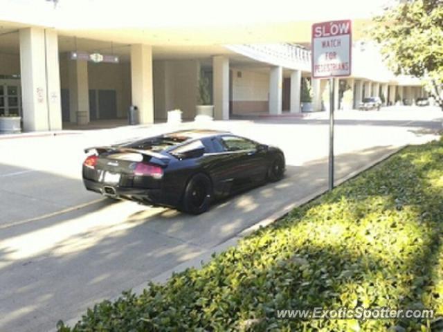 Lamborghini Murcielago spotted in Dallas, Texas