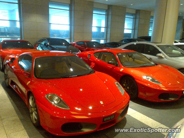 Ferrari F430 spotted in Bukit Bintang KL, Malaysia