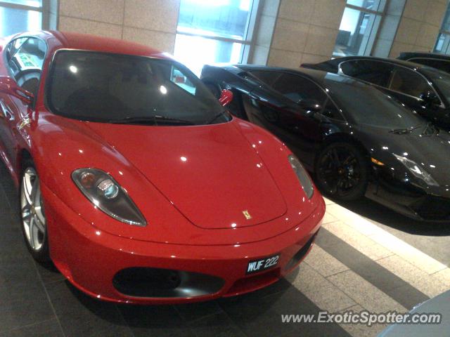 Ferrari F430 spotted in Bukit Bintang KL, Malaysia