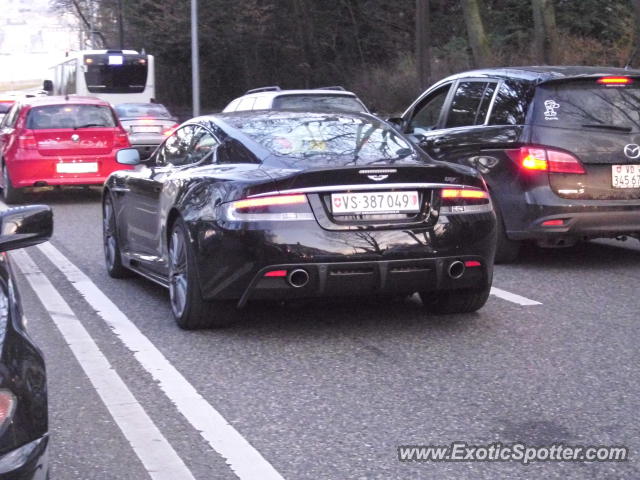 Aston Martin DBS spotted in Geneva, Switzerland