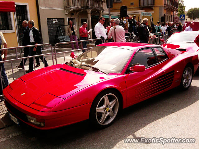 Ferrari Testarossa spotted in Vittorio Veneto, Italy